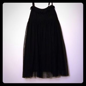 XXL tule black dress!